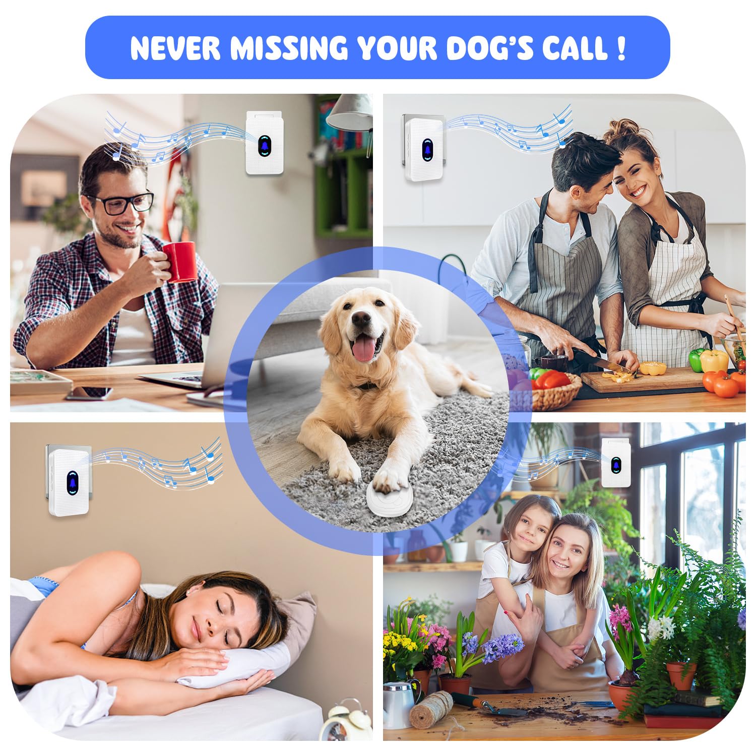 LC01+CB05 Pet Training doorbell