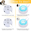 Daytech Dog Buttons for Communication - Recordable Talking Buttons for Dogs to Press to Communication,30 Seconds Voice Dog Training Speaking Buttons Pack of 8 (Battery Inclued)