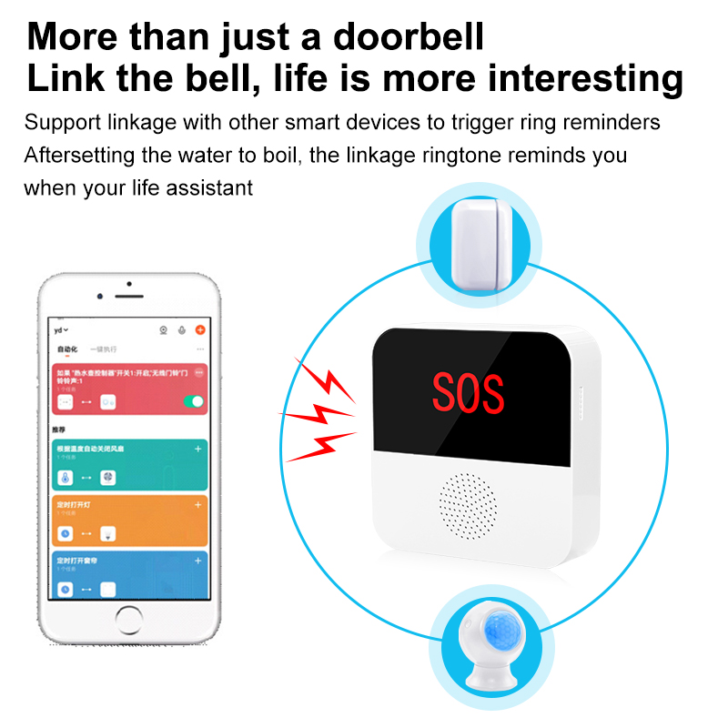 Daytech TY03 Tuya WIFI Smart Alarm Gateway Alarm System