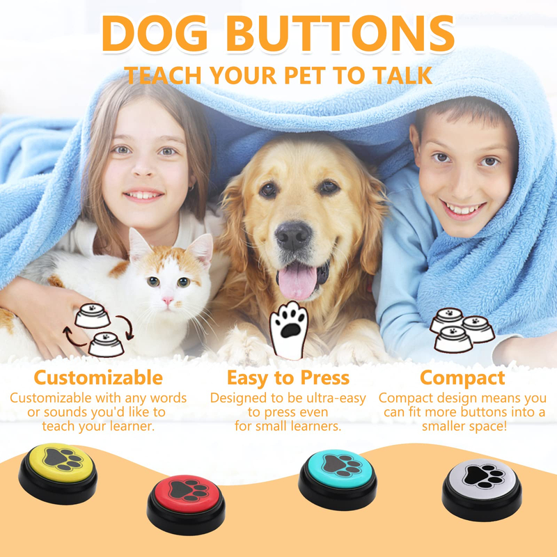 Daytech Dog Buttons for Communication Dogs Speech Training Buttons
