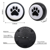 Pet Talking Voice Button Sound Dog Training Speak Buttons Dog Talk Recordable Lead- easy One Buttons For Communication