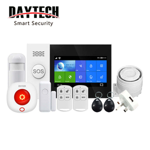DAYTECH TA04-KIT26 Tuya APP Control Alarm Full Touch Screen Security system TUYA home security alarm system