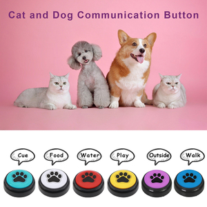 Daytech RB05-6 Pet Talking Voice Button Sound Dog Training Speak Buttons