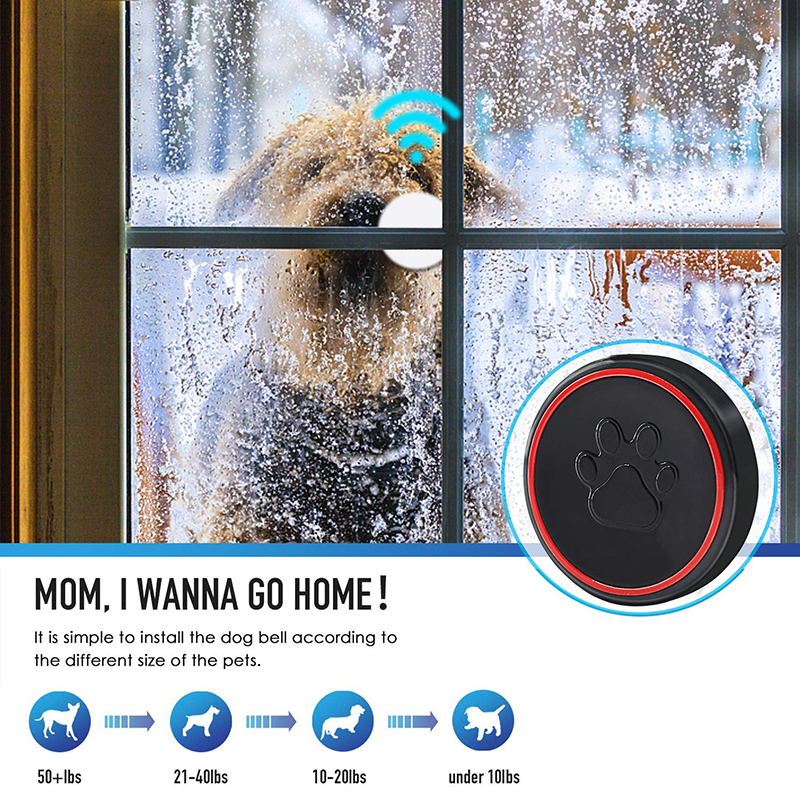 Daytech CC03 IP65 Waterproof Button Pet Doorbell