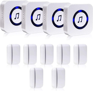 Daytech door open Sensors alarm Store Door Open Alert Wireless Door Entry Sensor for Home
